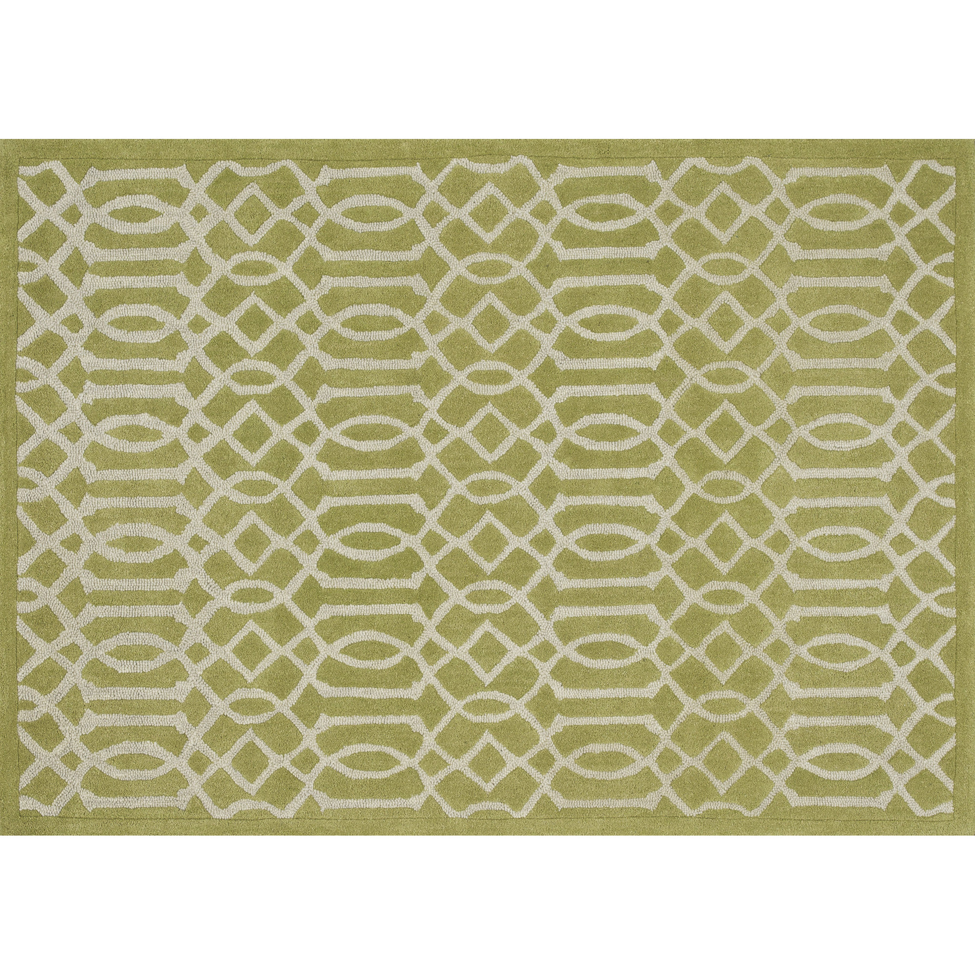 Brighton HandTufted Apple Green Area Rug & Reviews AllModern