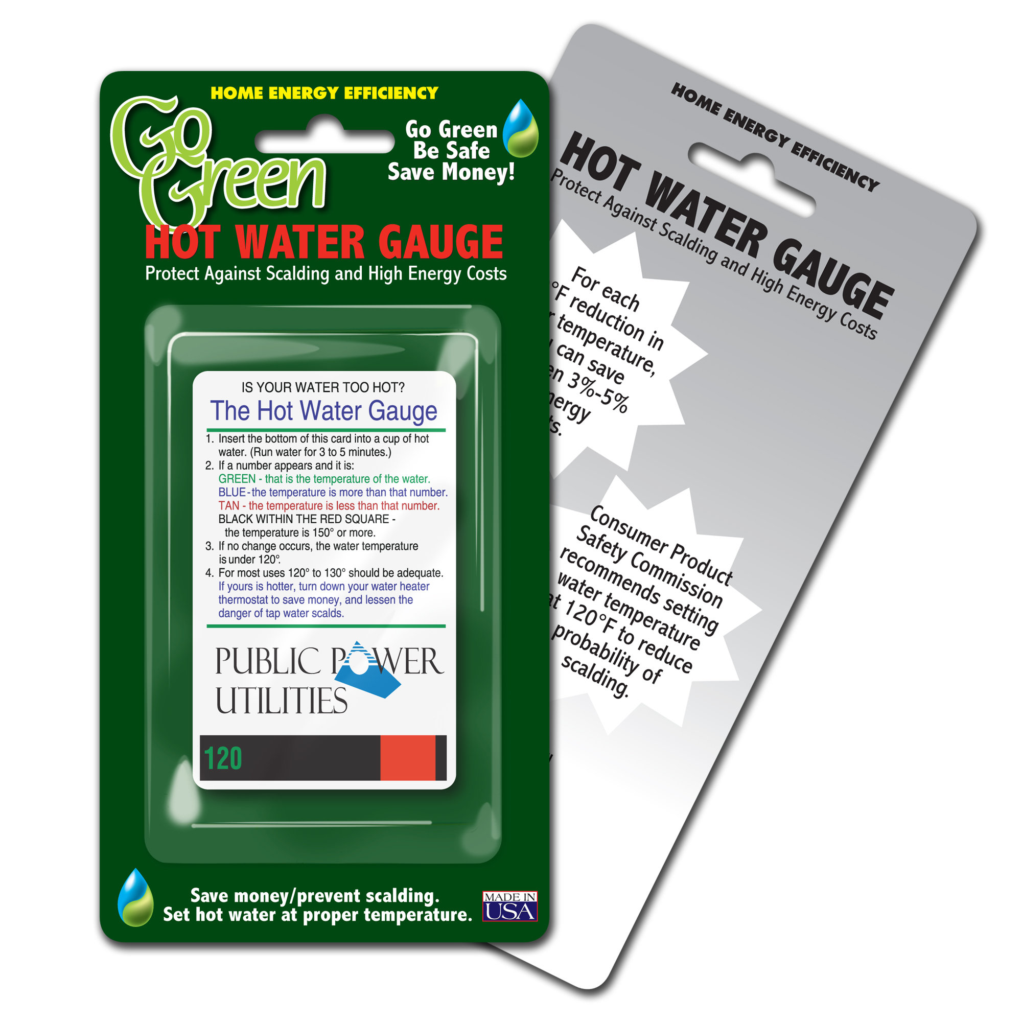 LCR Hallcrest LCR Hallcrest Hot Water Gauge Thermometer, 4pk Wayfair