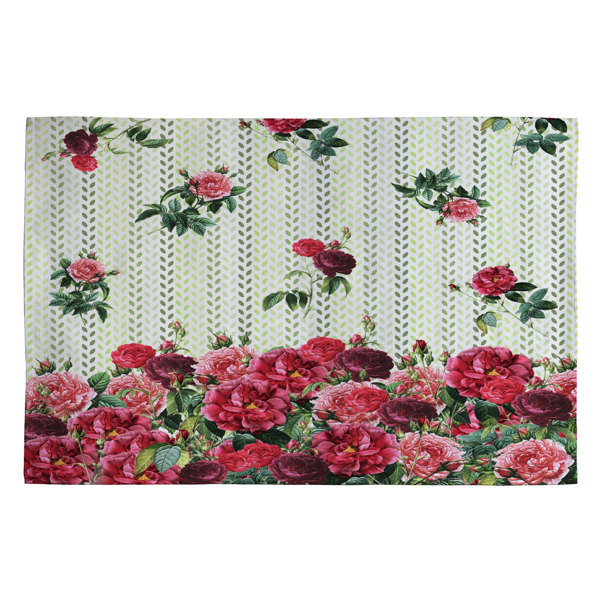 Deny Designs Belle13 Vintage Rose Area Rug & Reviews Wayfair