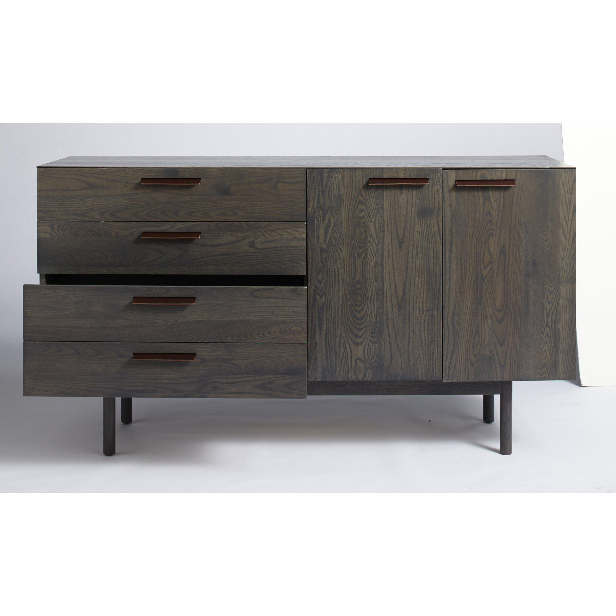 Shale 3 Drawer 2 Door Sideboard & Reviews AllModern