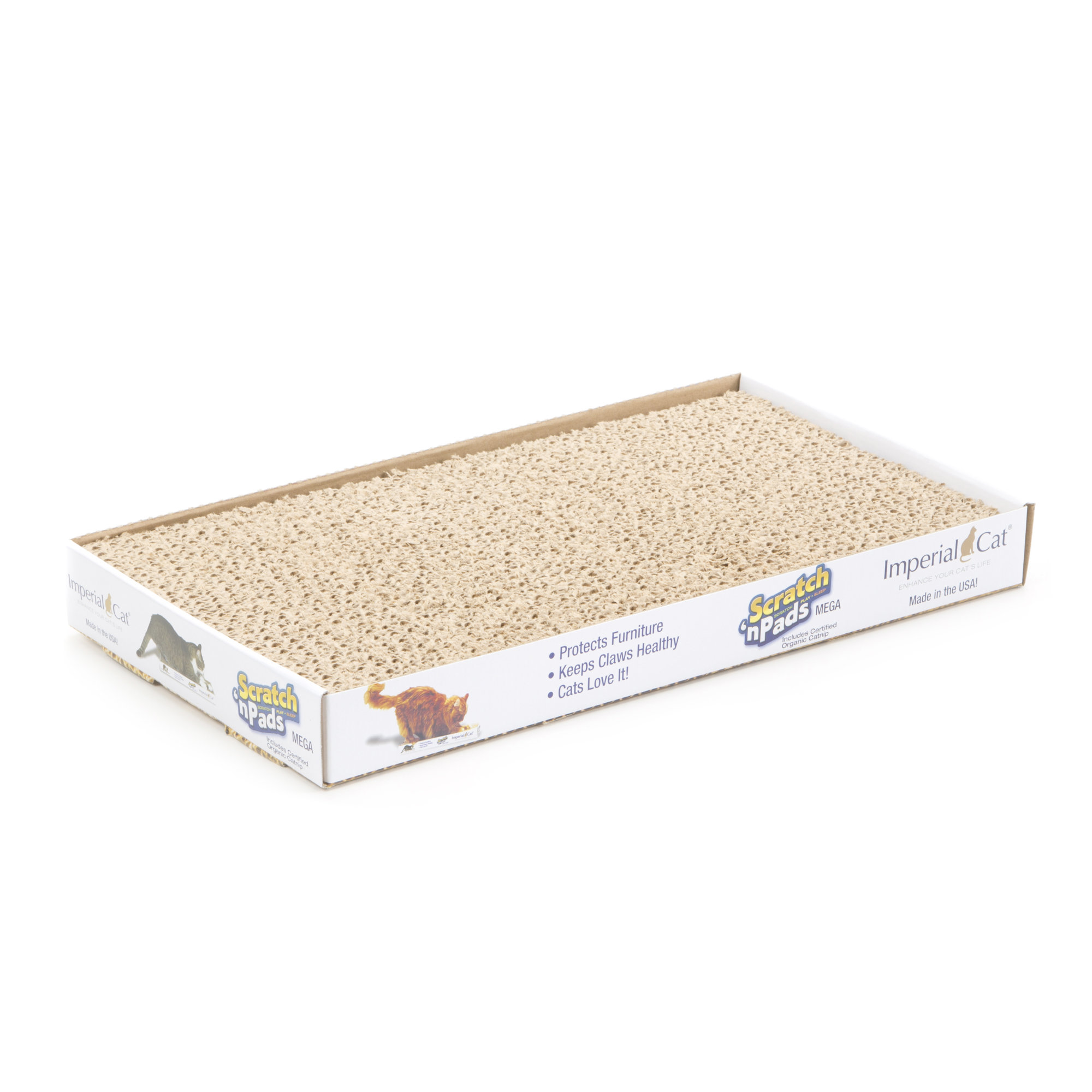 Imperial Cat Scratch 'n Shapes Scratch 'n Pad Recycled Paper Scratching