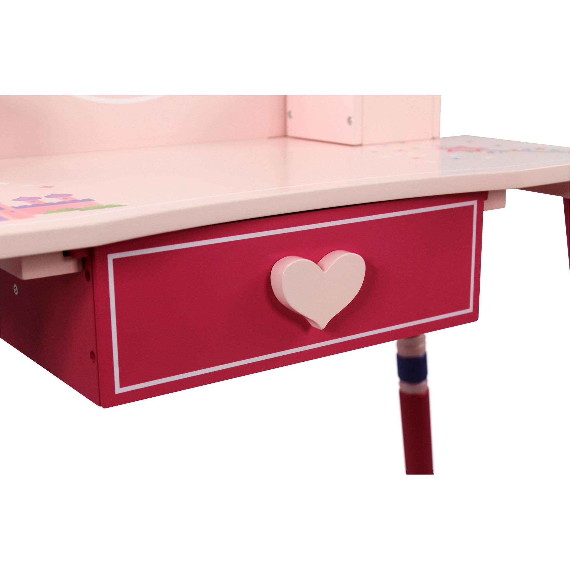 Teamson Kids Princess Vanity Set with Mirror & Reviews Wayfair