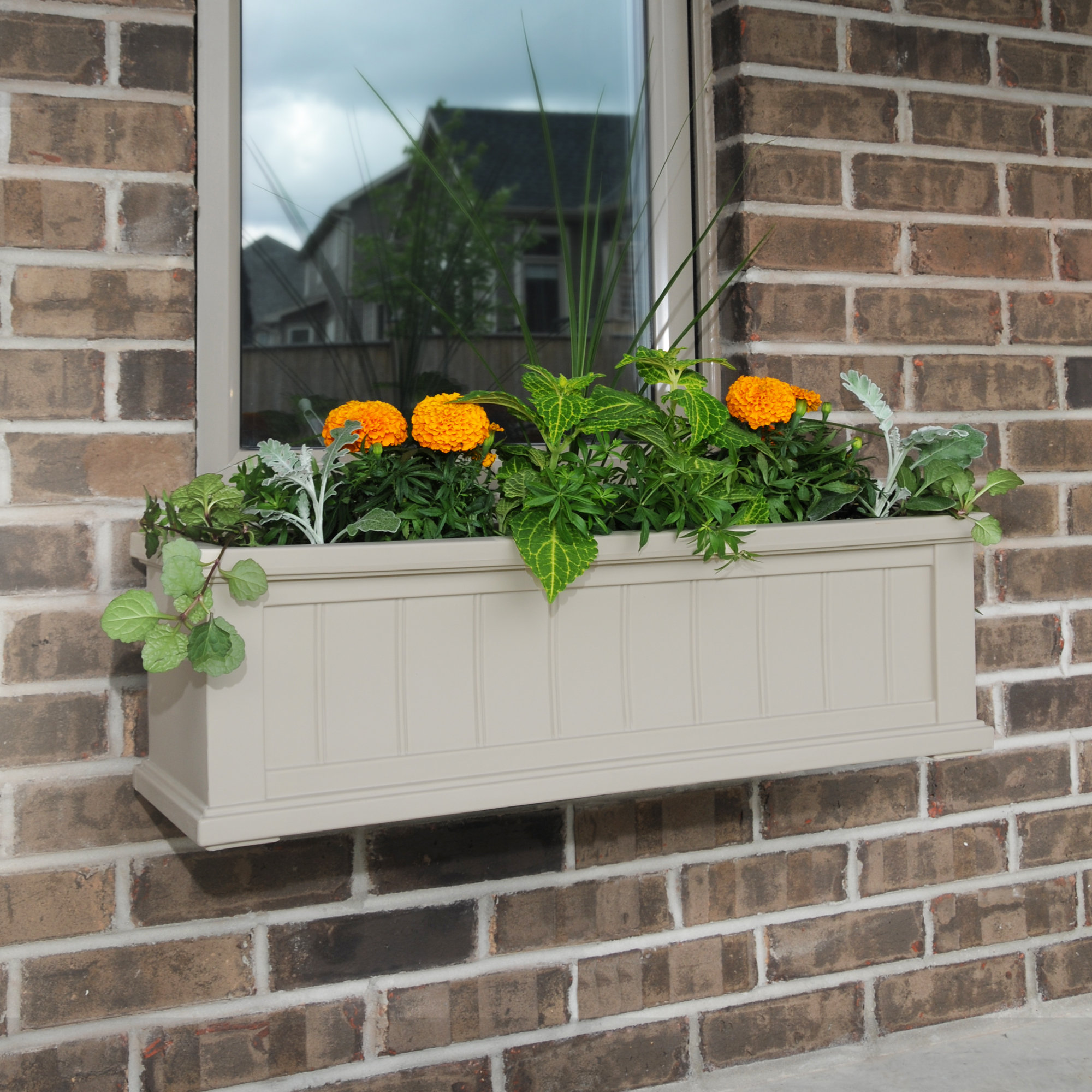 Mayne Inc. Cape Cod SelfWatering Plastic Window Box