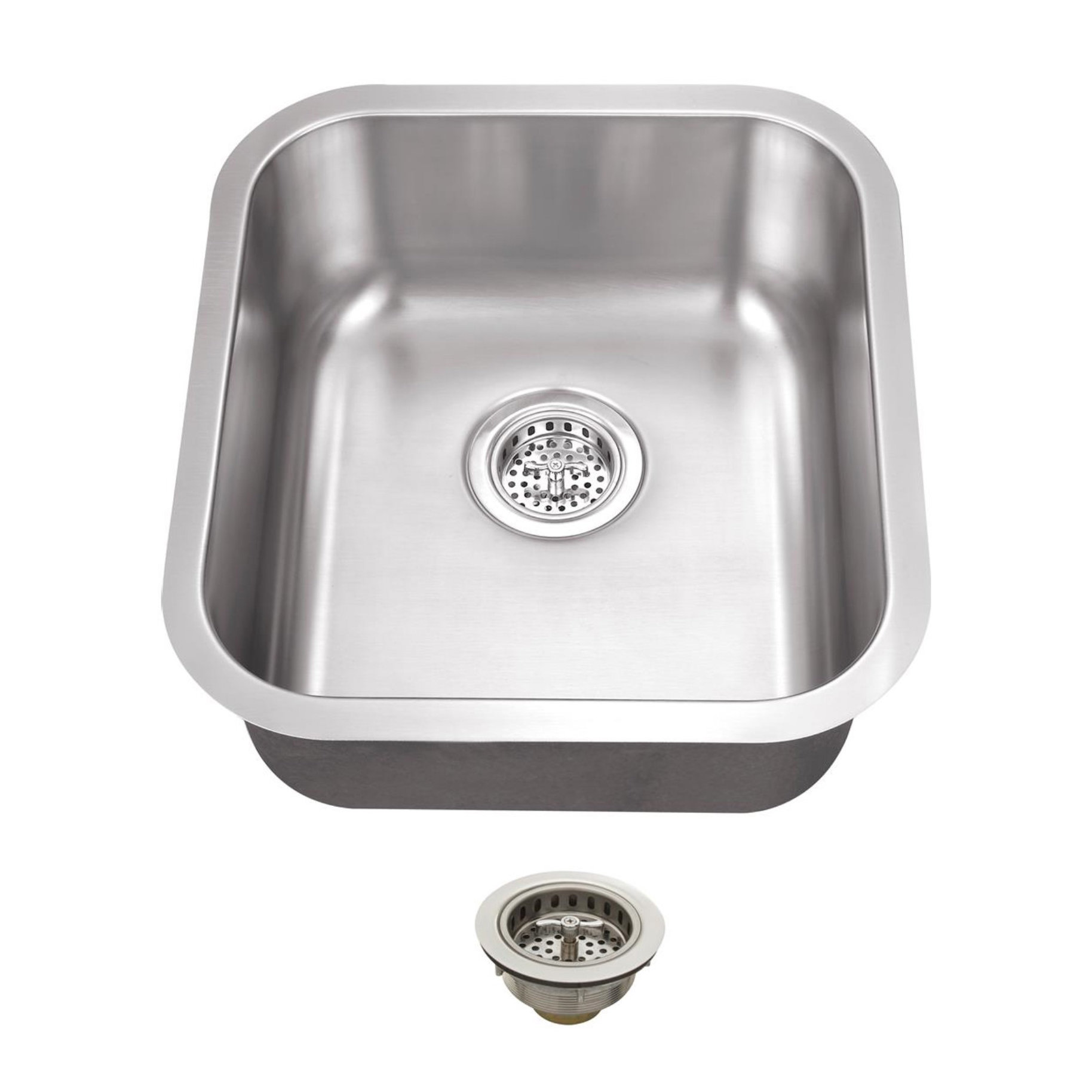 IPT Sink Company 18 Gauge Stainless Steel 18" x 16.13" Undermount Bar