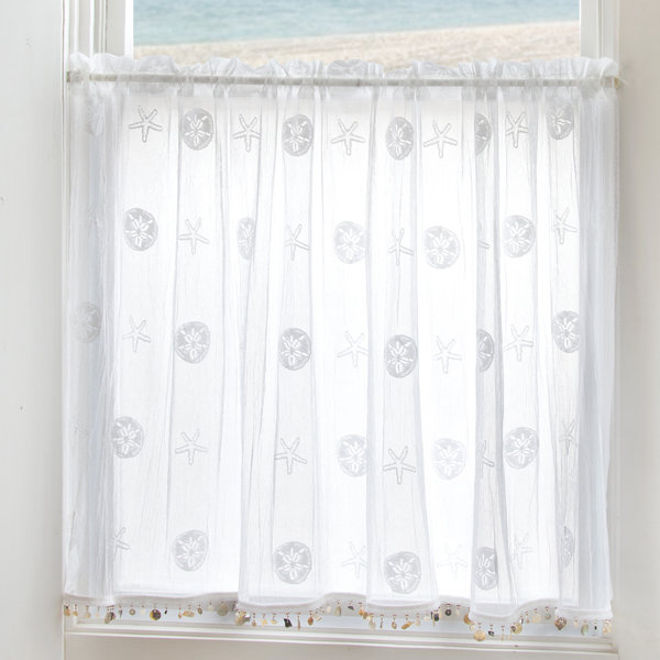 Heritage Lace Sand Dollar Tier Curtain & Reviews Wayfair