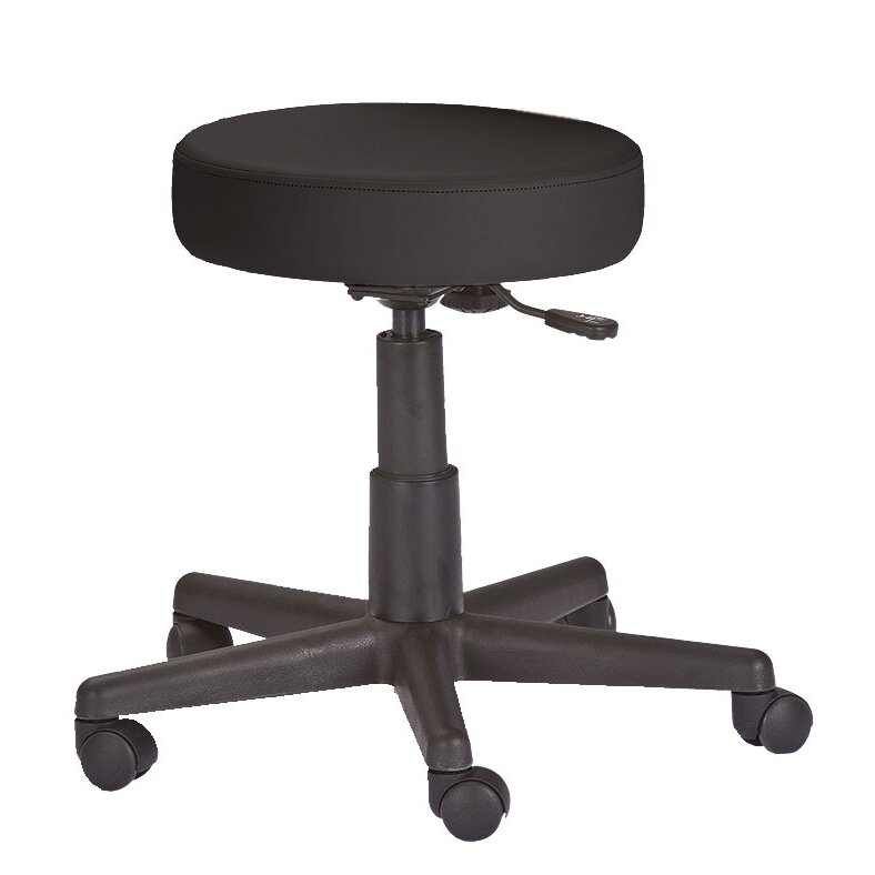 Symple Stuff Height Adjustable Rolling Stool & Reviews | Wayfair