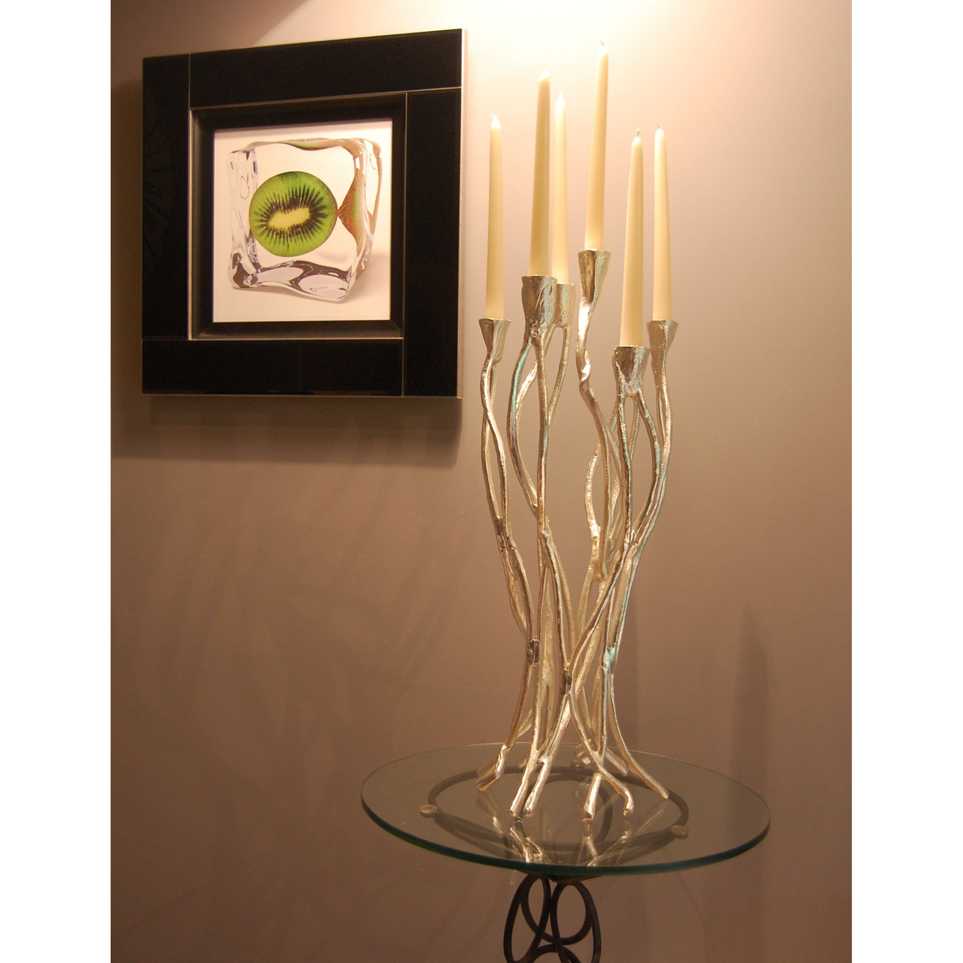 Katigi Designs Silver Plated Candle Holder & Reviews Wayfair.co.uk