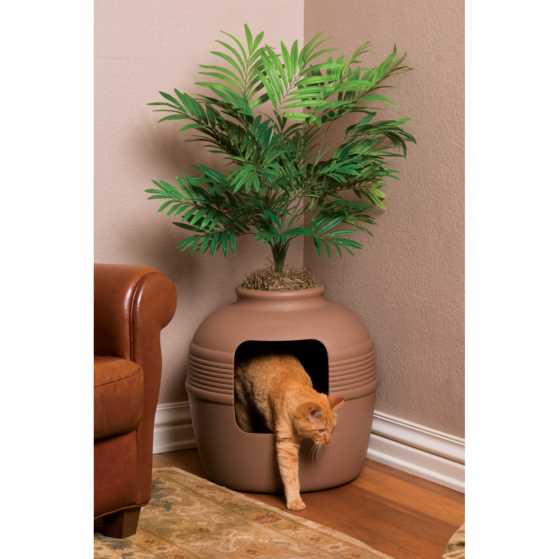 Good Pet Stuff Co. Covered Hidden Cat Litter Box with