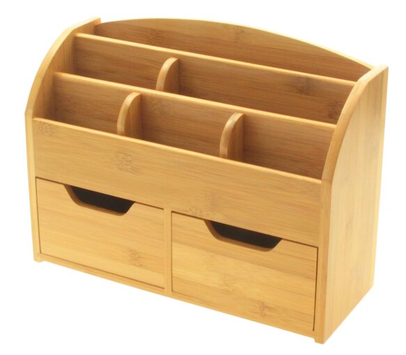 Woodquail 2 Drawer Stationery Box & Reviews | Wayfair.co.uk