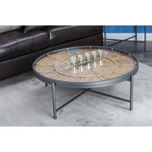 round clock coffee table | wayfair round clock coffee table | wayfair
