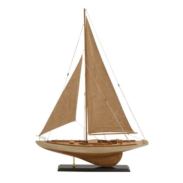 Woodland Imports Gorgeous Miniature Sailing Model Ship & Reviews | Wayfair