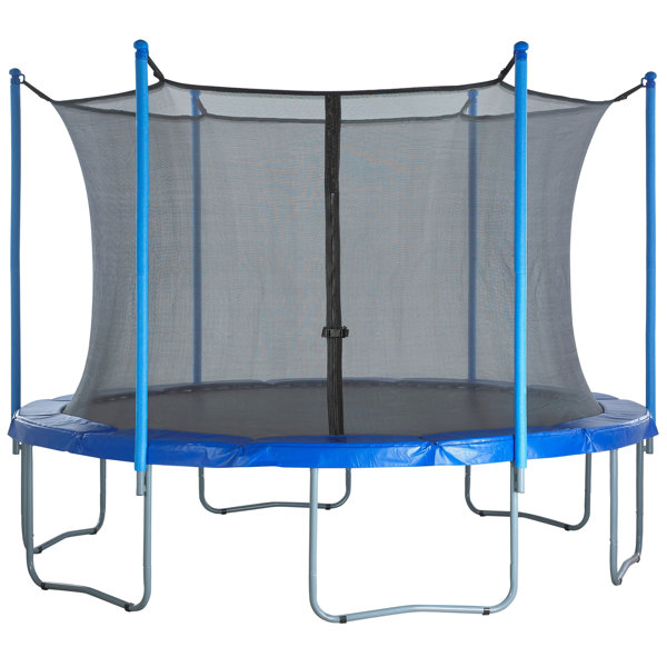 Upper Bounce 12' Round Trampoline Net Using 6 Poles or 3 Arches