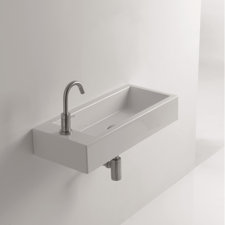 Modern Bathroom Sinks Allmodern Whitestone Hox Wall Mounted Vessel Bathroom Sink