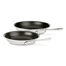  2 Piece Non-Stick Frying Pan Set  by All-Clad 