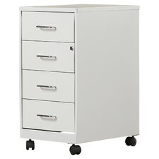 Modern Filing Cabinets | AllModern - 4 Drawer Steel Mobile File Cabinet