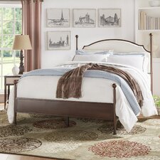  Rockledge Upholstered Panel Bed  by Three Posts™ 