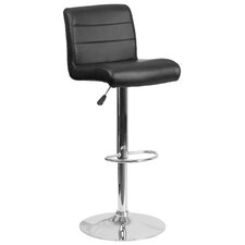 Low Back Bar Stools You'll Love | Wayfair - Adjustable Height Swivel Bar Stool