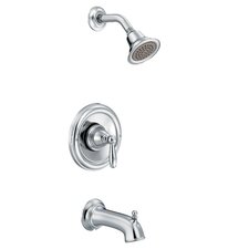 Shower Faucets You'll Love | Wayfair  Brantford Tub and Shower Faucet Trim with Lever Handle