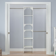 Diy Home Closet Systems Gdvyc Dpwhh Seville Clics Ultrazinc Expandable Closet Anizer