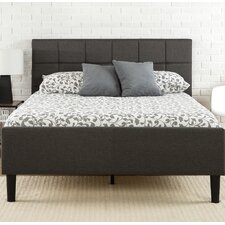  Amici Upholstered Platform Bed  by Mercury Row® 
