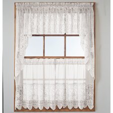 Cafe Curtains You'll Love | Wayfair - Joy Tier Curtains