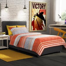  Spruce Hill Upholstered Platform Bed  by Varick Gallery® 