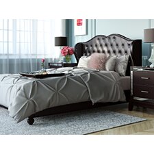  Amelie Upholstered Platform Bed  by Mercer41™ 