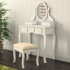 Bedroom & Makeup Vanities You\'ll Love | Wayfair Bedroom & Makeup Vanities You\'ll Love | Wayfair