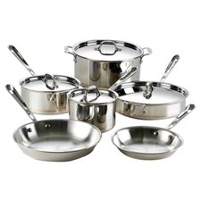  Copper Core 10-Piece Cookware Set  by All-Clad 