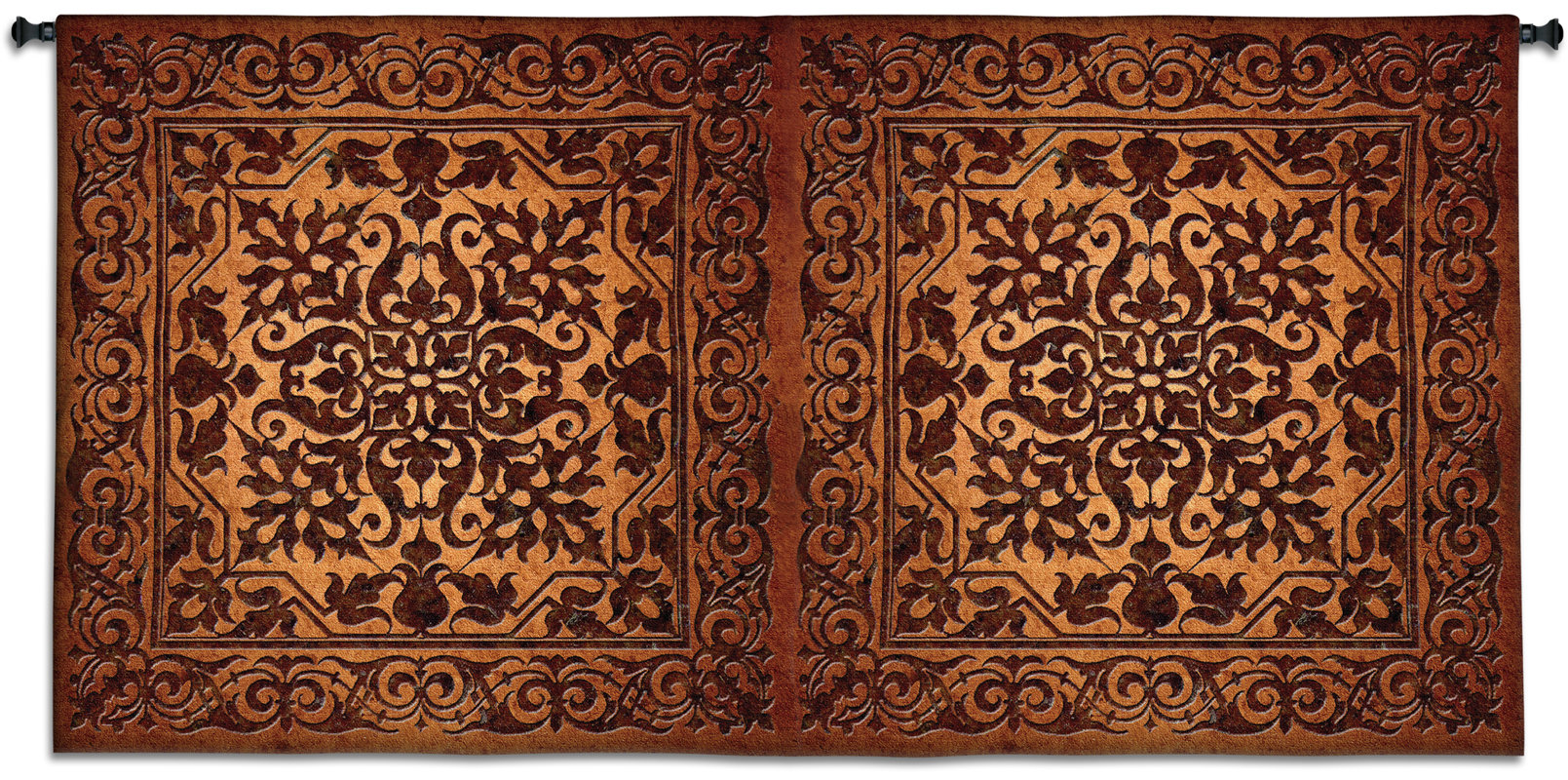 Fine Art Tapestries Double Iron Work Horizontal Tapestry & Reviews