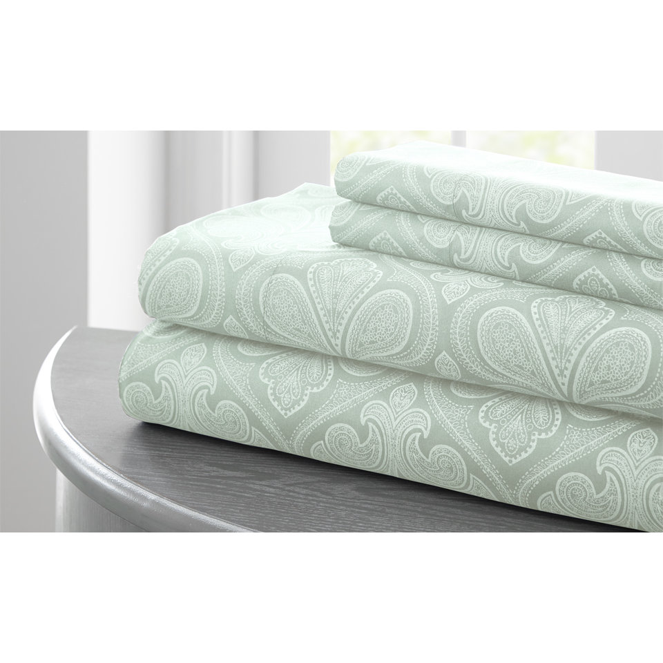 Charlton Home Fitzlewis 300 Thread Count Microfiber Sheet Set & Reviews