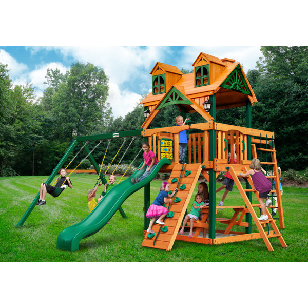 Gorilla Playsets Malibu Navigator Swing Set Wayfair