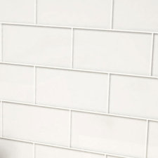 White Glass Subway Tile White Glass Subway Tile