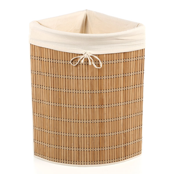 Honey Can Do Wicker Laundry Hamper & Reviews | Wayfair