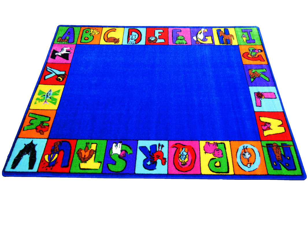 Kids World My ABC Squares Area Rug & Reviews Wayfair