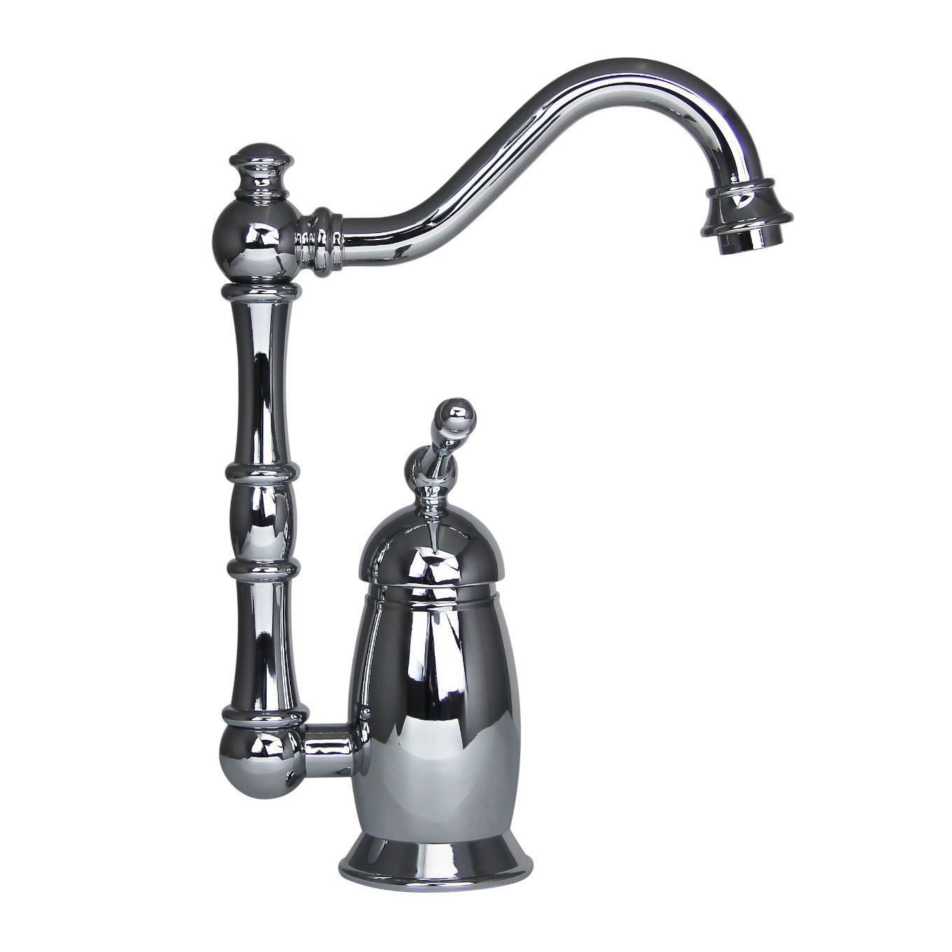 Dyconn Faucet Oso and Biloxi Kitchen/Vessel/Bar Swivel Faucet with Hot