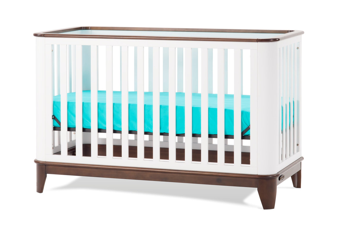 Modern White Cribs Allmodern - Studio In Convertible Crib modern white cribs allmodern - studio in convertible crib