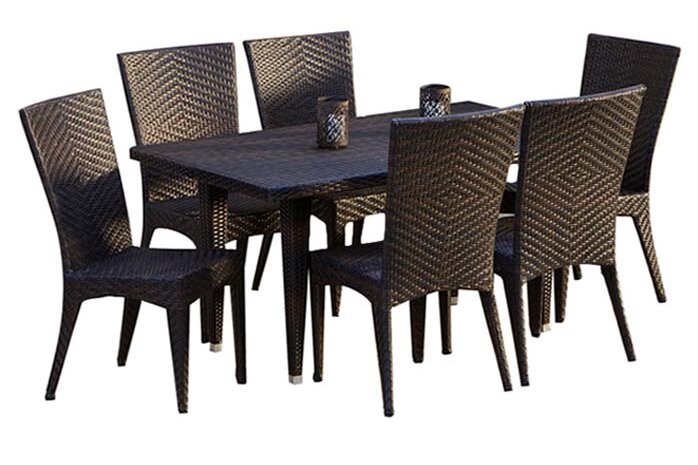 7-Piece Brooke Patio Dining Set & Reviews | Joss & Main