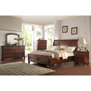 Sleigh Bedroom Sets You'll Love | Wayfair