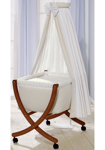 Leipold Babywiege Cappuccino & Bewertungen | Wayfair.de