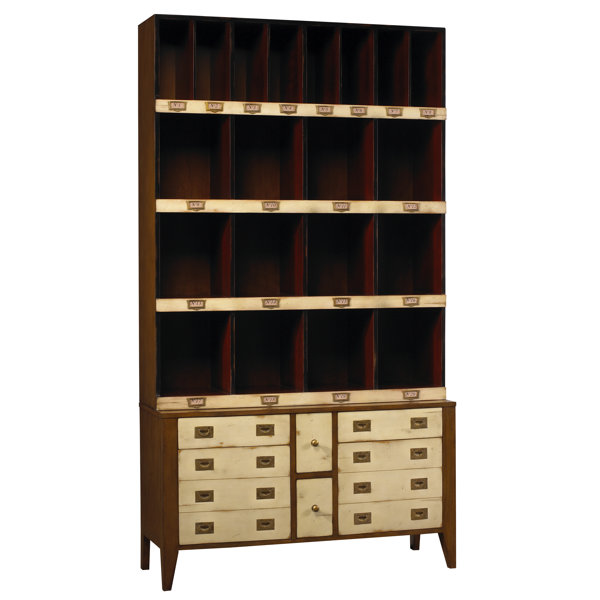French Heritage Felix 85" Cube Unit Bookcase Wayfair