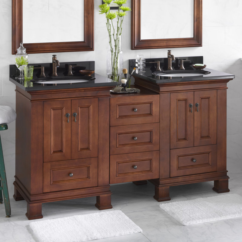 Ronbow Venice 60" Double Bathroom Vanity Set & Reviews Wayfair