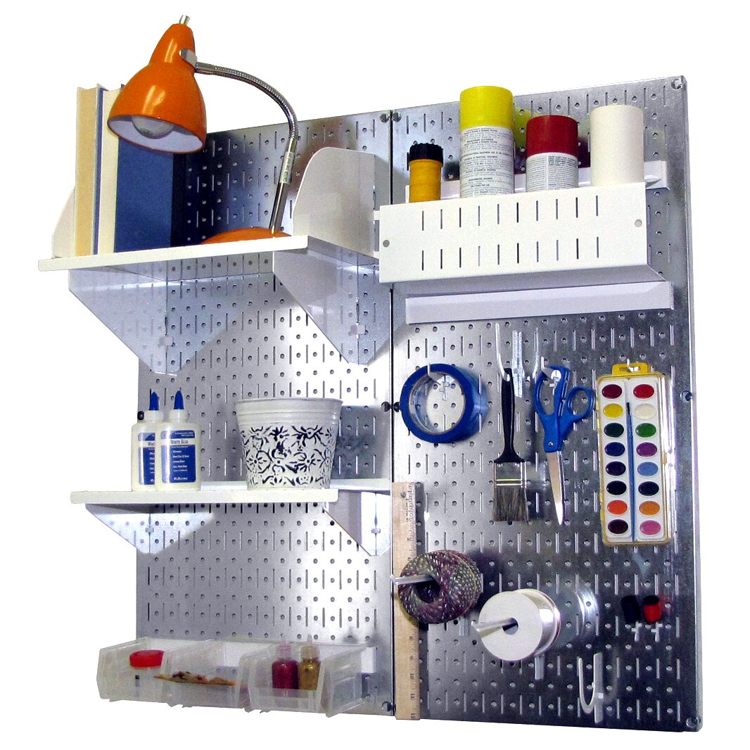 Wall Control Hobby Craft Pegboard Organizer Storage Kit & Reviews | Wayfair