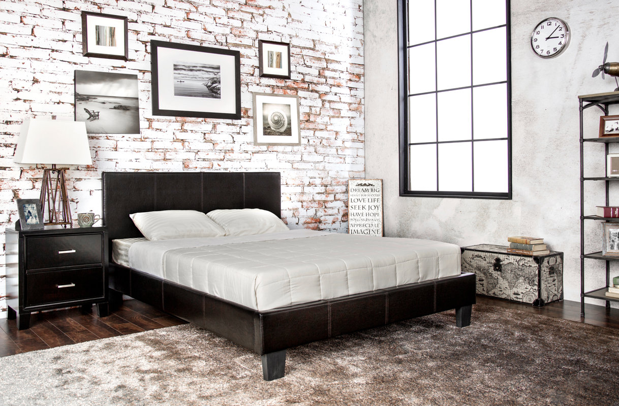 Andover Mills Colchester Upholstered Platform Bed & Reviews Wayfair