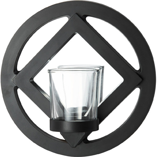 Elements Circle Mirror Sconce & Reviews Wayfair