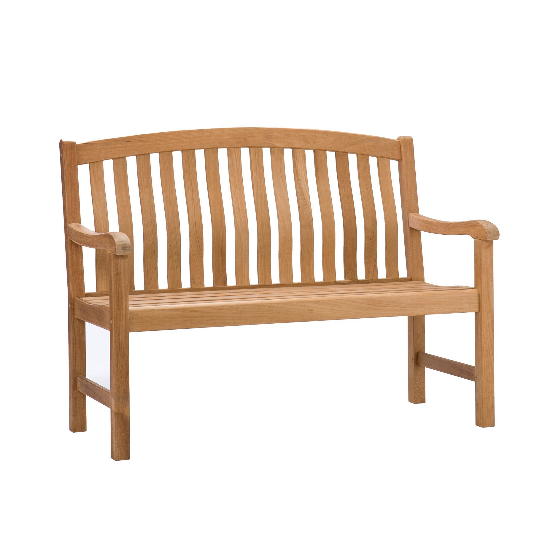 Wildon Home ® Teak Garden Bench & Reviews | Wayfair