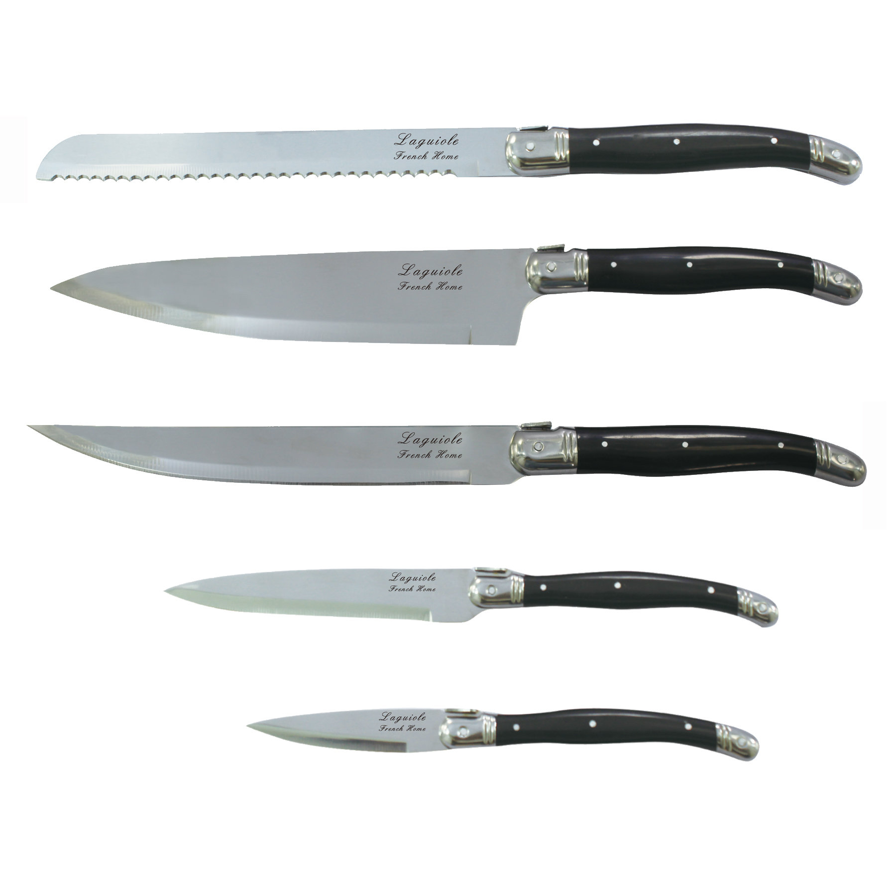 french home laguiole 5 piece kitchen knife set amp reviews wayfair french home laguiole 5 piece kitchen knife set amp reviews wayfair