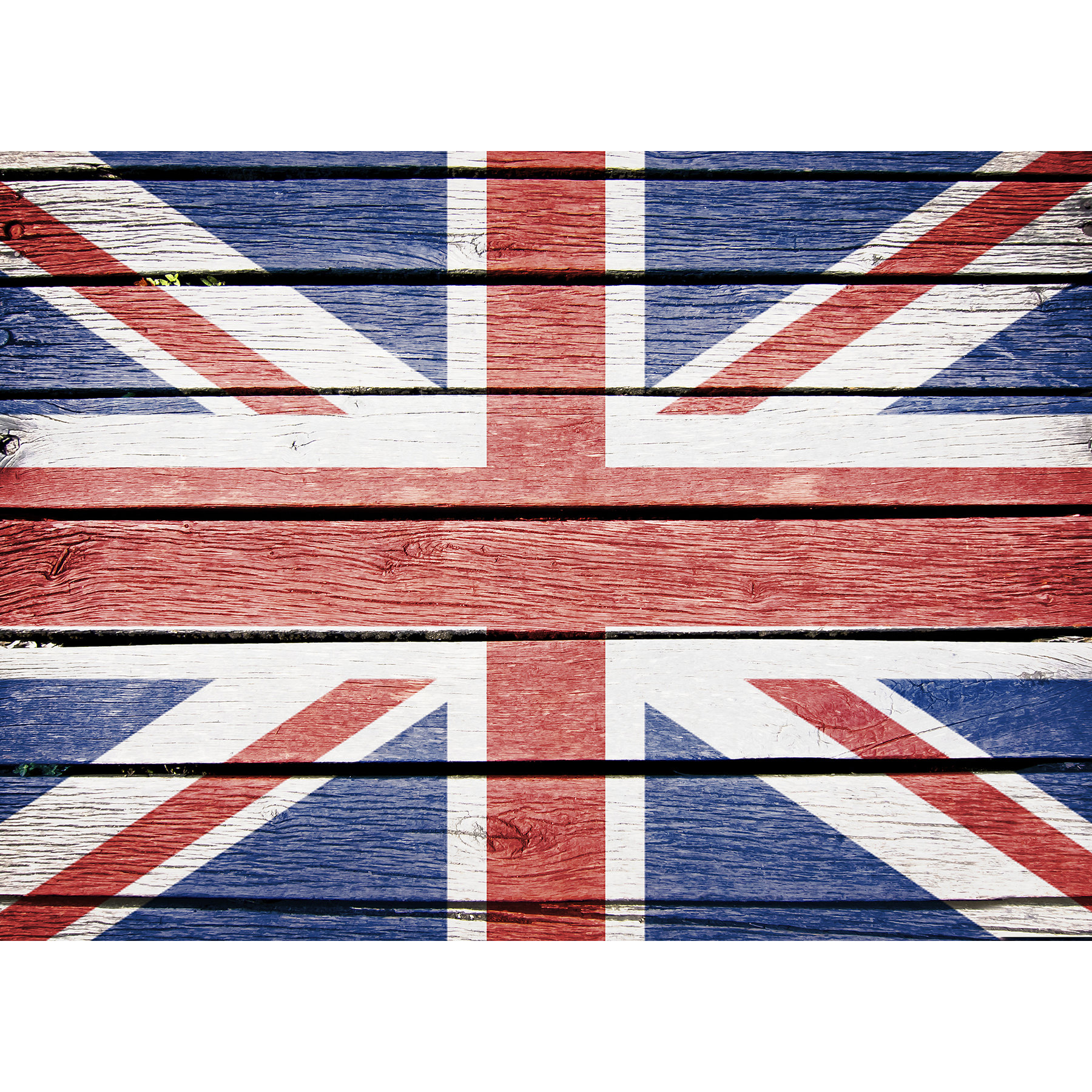 WallPops! Home Decor Line Union Jack Kitchen Wall Mural ...