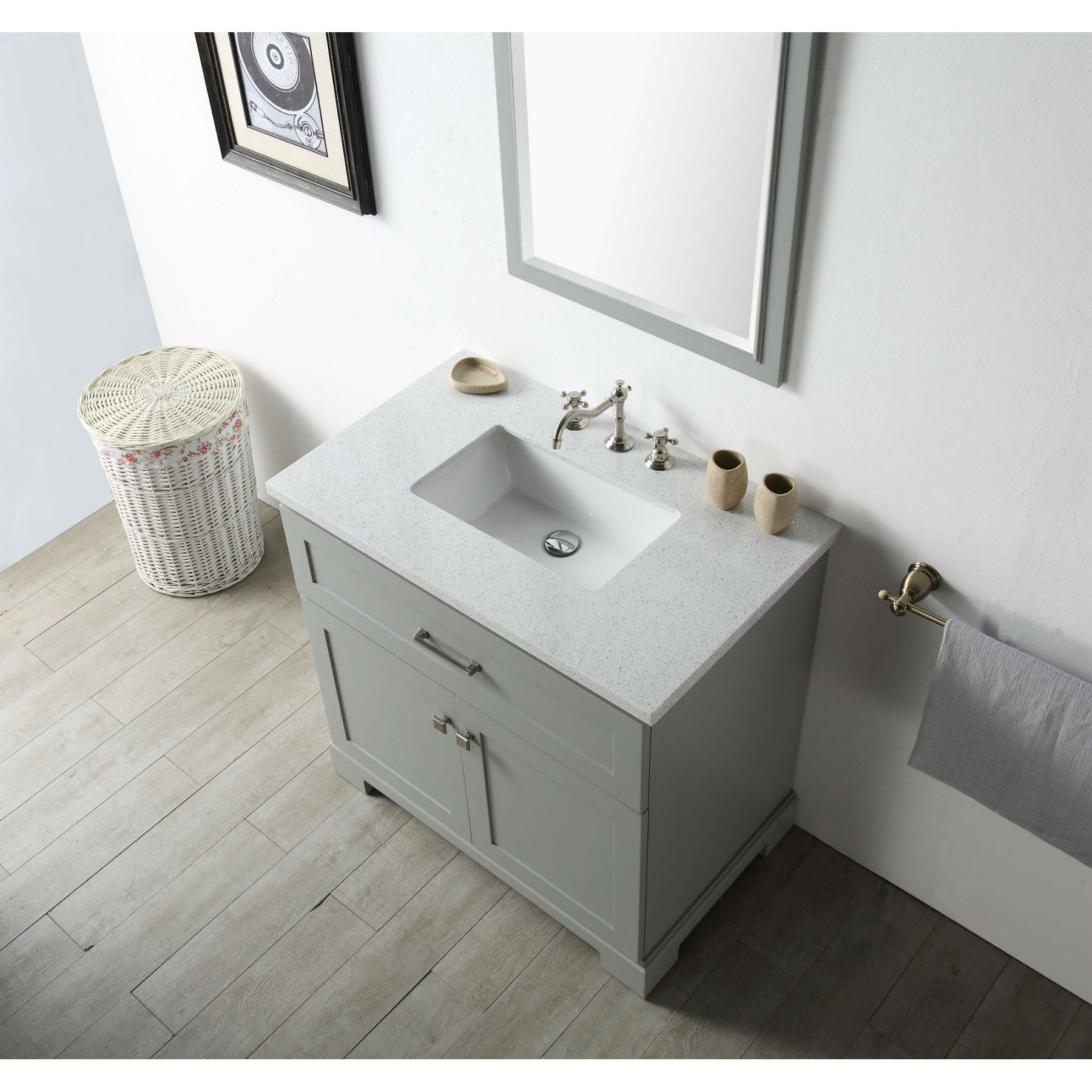 Legion Furniture 36" Single Vanity Set & Reviews Wayfair