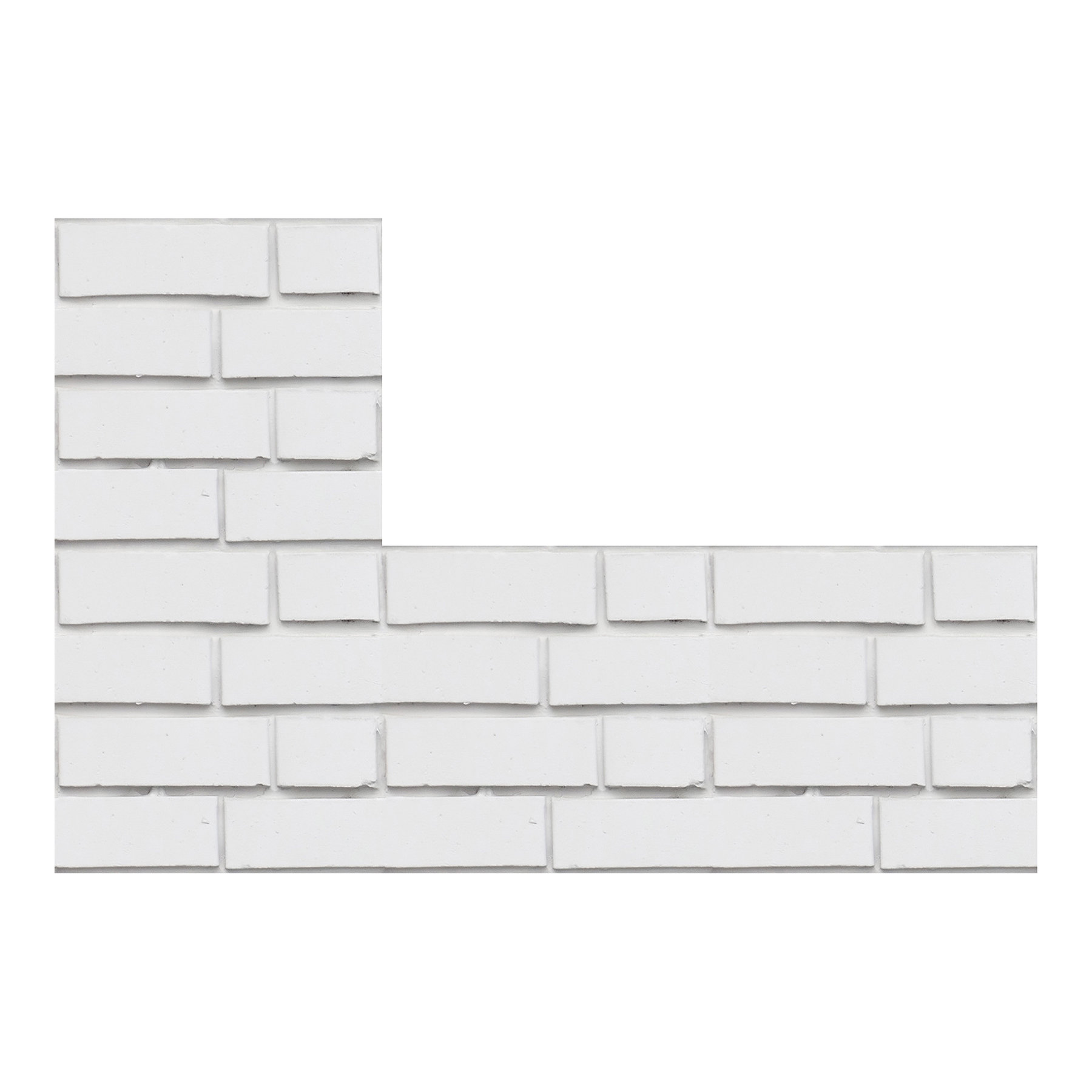 white brick peel and stick tile